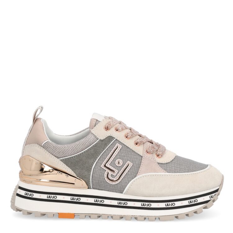 Sneakers femme à plateforme Liu Jo, tendance et sport chic. Référence Liu.Jo - BA2055PX139S1632 - Sneaker - Phard - Maxi Wonder