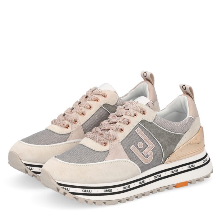 Sneakers femme à plateforme Liu Jo, tendance et sport chic. Référence Liu.Jo - BA2055PX139S1632 - Sneaker - Phard - Maxi Wonder