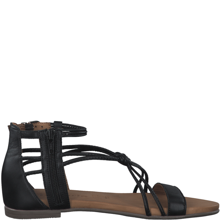 Sandales noires pour femme de la marque Tamaris. 28043-28 001 Black. Disponible chez Chauss'Family magasin de chaussures à Issoire.