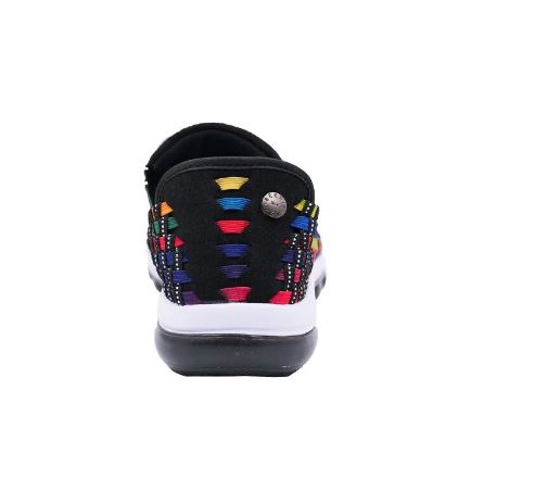 Baskets gummies pour femme marque Bernie Mev. Gummies Multi Black. Disponible chez Chauss'Family magasin de chaussures à Issoire