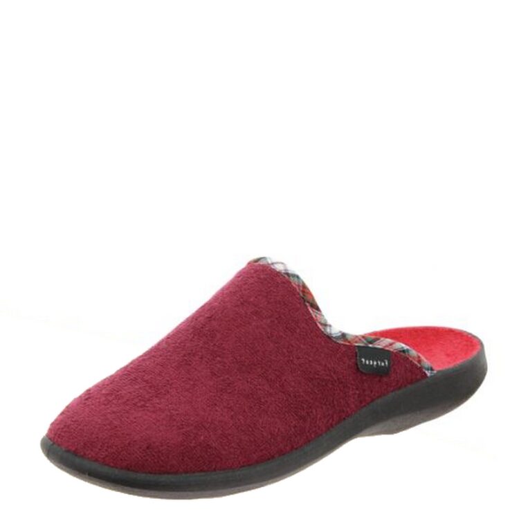 Mules Fargeot pour homme. Référence : Biboucle Bordeaux. Disponible chez Chauss'Family magasin de chaussures à Issoire.