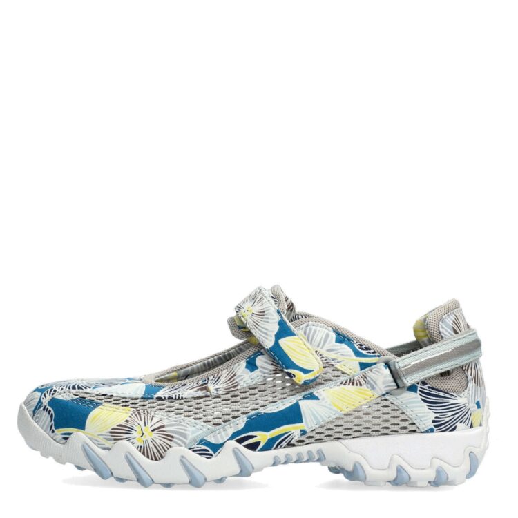 Chaussure de marche Niro pour femme Allrounder. Niro Flower Blue . Disponible chez Chauss'Family magasin de chaussures à Issoire.