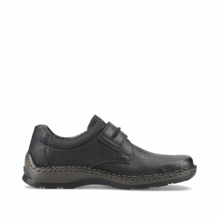 Chaussures à velcro pour homme marque Rieker. Référence 05358-01 Schwarz. Disponible chez Chauss'Family magasin de chaussures Issoire.