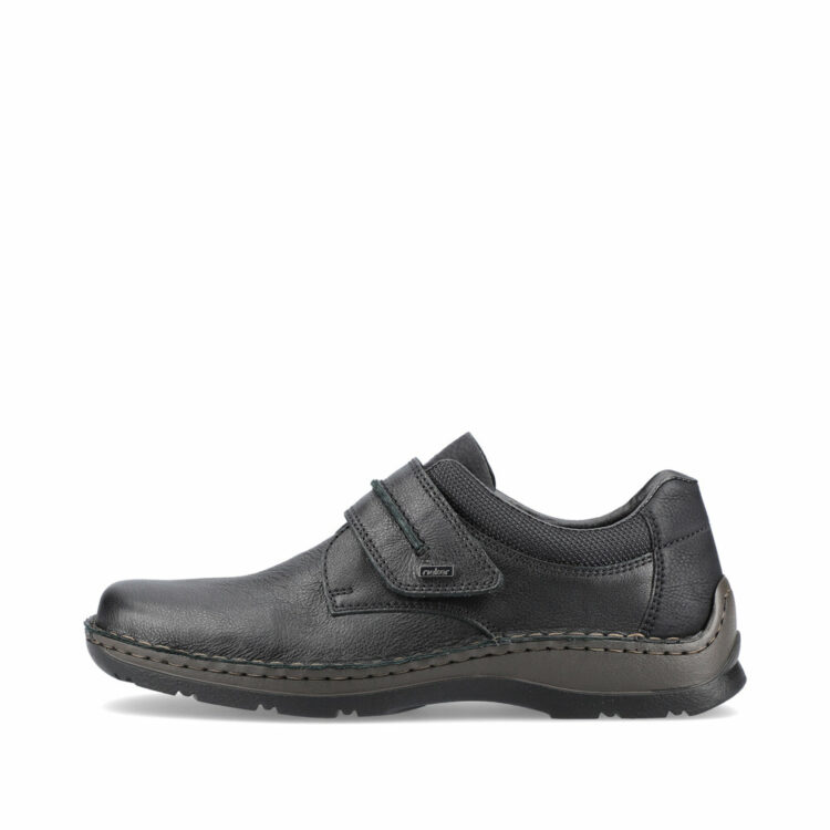 Chaussures à velcro pour homme marque Rieker. Référence 05358-01 Schwarz. Disponible chez Chauss'Family magasin de chaussures Issoire.