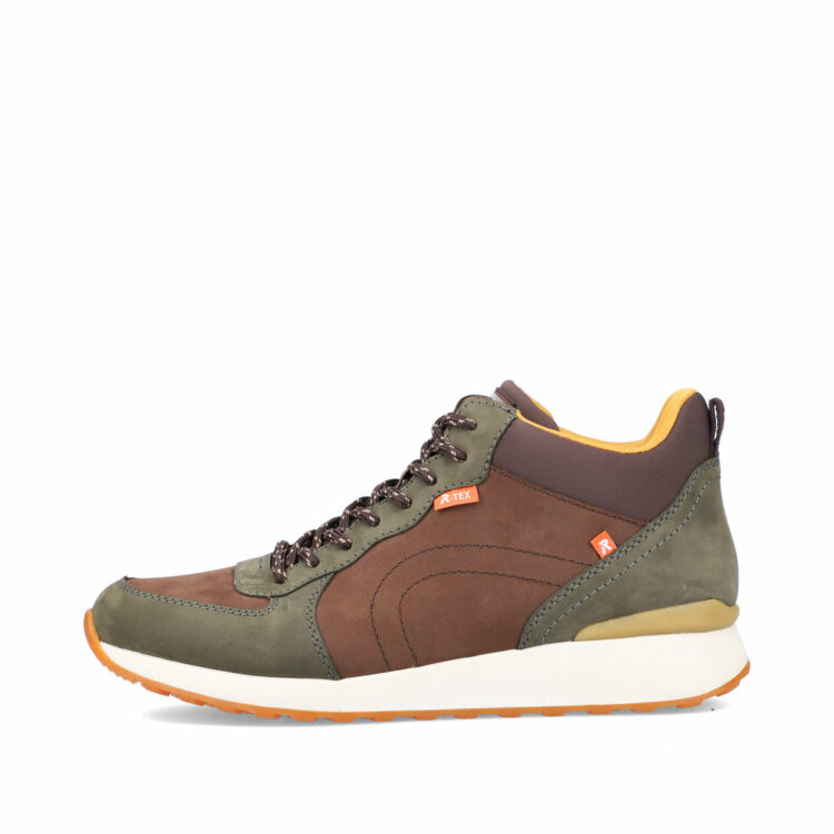 Baskets montantes pour homme marque Rieker. Référence 07660-54 Moor. Disponible chez Chauss'Family magasin de chaussures Issoire
