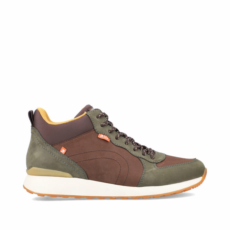 Baskets montantes pour homme marque Rieker. Référence 07660-54 Moor. Disponible chez Chauss'Family magasin de chaussures Issoire