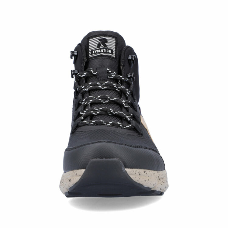 Baskets montantes pour homme marque Rieker. Référence 07862-00 Schwarz. Disponible chez Chauss'Family magasin de chaussures Issoire