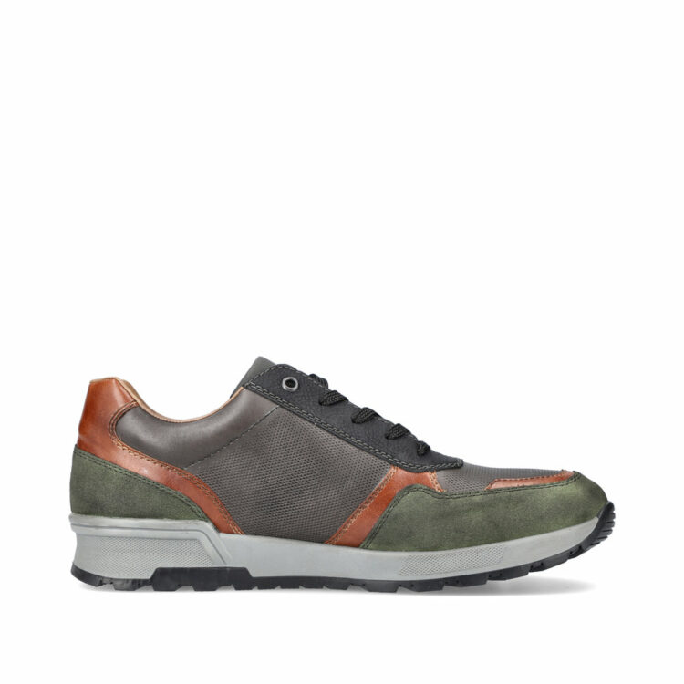 Baskets pour homme marque Rieker. Référence 15131-90 Green. Disponible chez Chauss'Family magasin de chaussures Issoire.