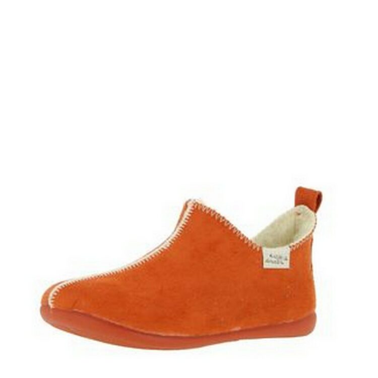 Bottillon orange femme marque La maison de l'espadrille référence 6030 Orange. Disponible chez Chauss'Family magasin chaussures Issoire