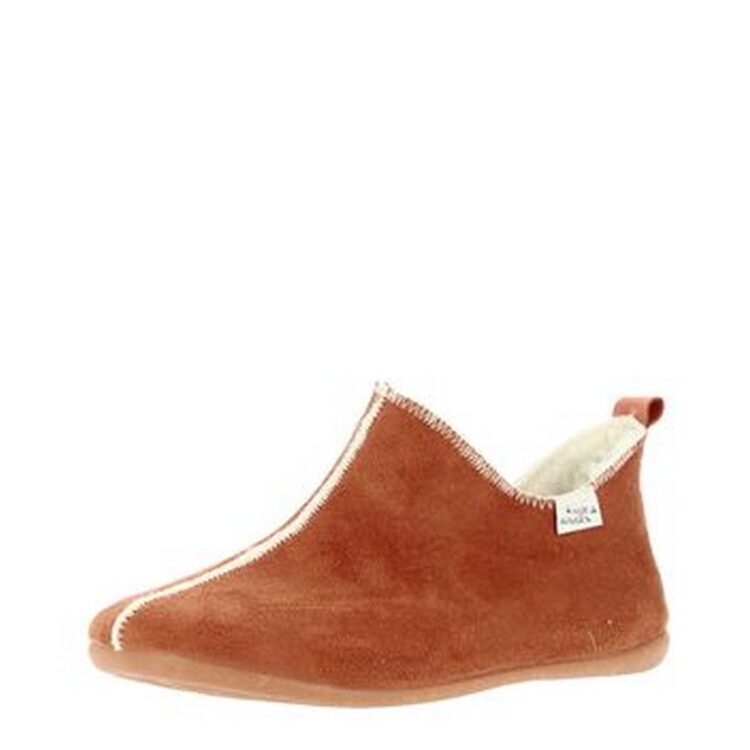 Bottillon cuero femme marque La maison de l'espadrille référence 6030 Orange. Disponible chez Chauss'Family magasin chaussures Issoire