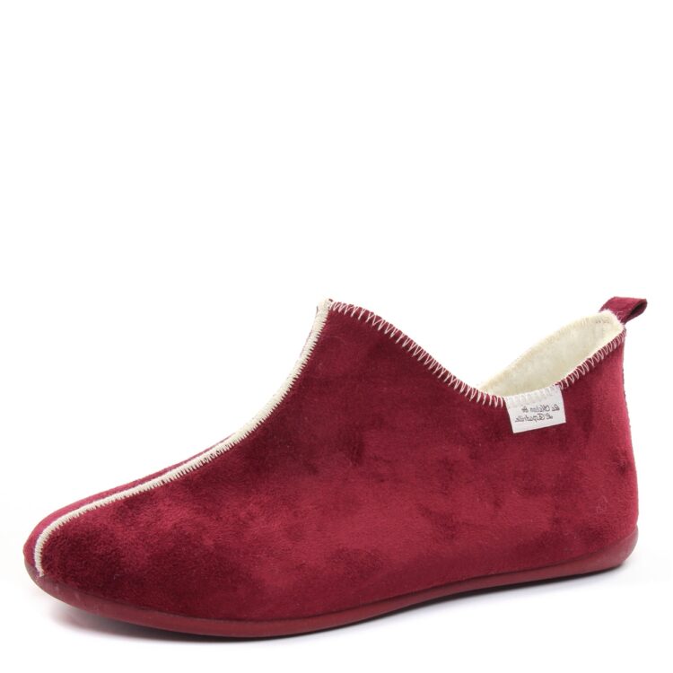 Bottillon pour femme de la marque La maison de l'espadrille référence 6030 bordeaux. Disponible chez Chauss'Family magasin chaussures Issoire.