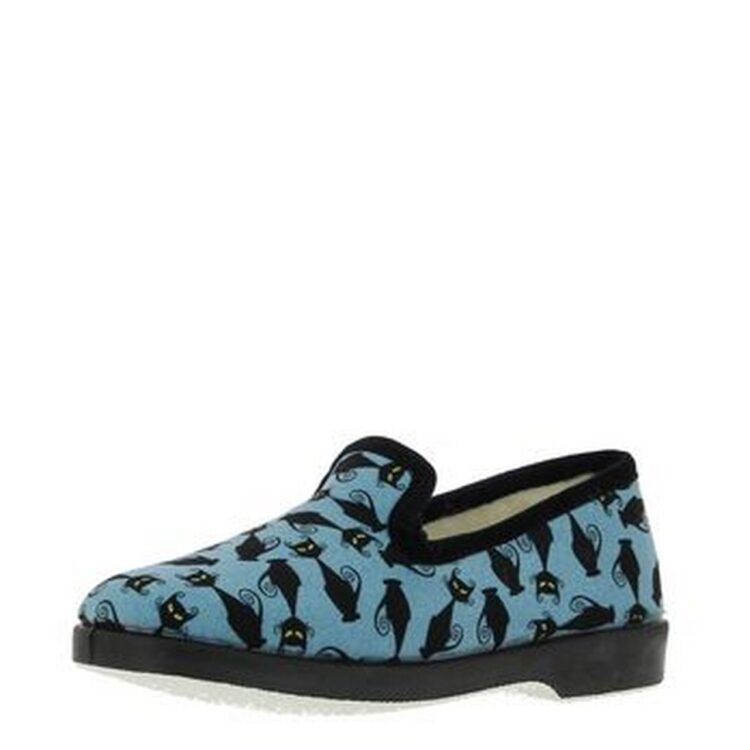 Charentaises pour femme de la marque La maison de l'espadrille référence 7638 Noir. Disponible chez Chauss'Family magasin chaussures Issoire