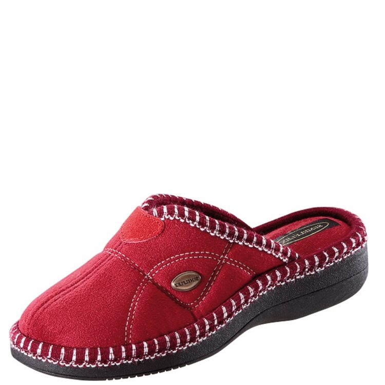 Mules femme de la marque Semelflex Alaska bordeaux. Disponible chez Chauss'Family magasin de chaussures à Issoire.