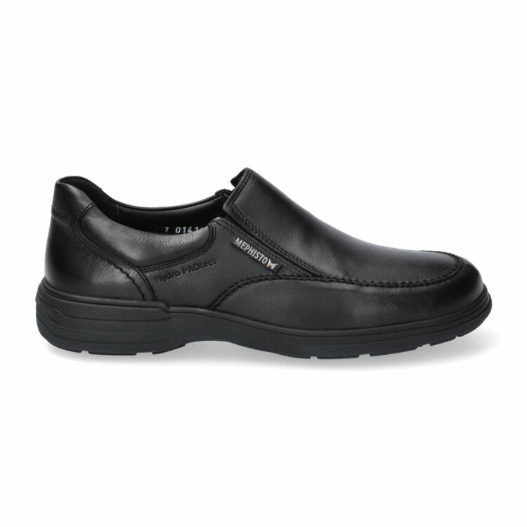 Mocassins de la marque Mephisto. Référence Davy Black. Disponible chez Chauss'Family magasin de chaussures à Issoire