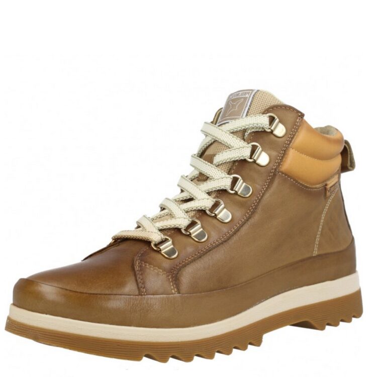 Bottines kaki pour femme marque Pikolinos. Référence Vigo W3W-8564C1 Olive. Disponible chez Chauss'Family magasin de chaussures Issoire