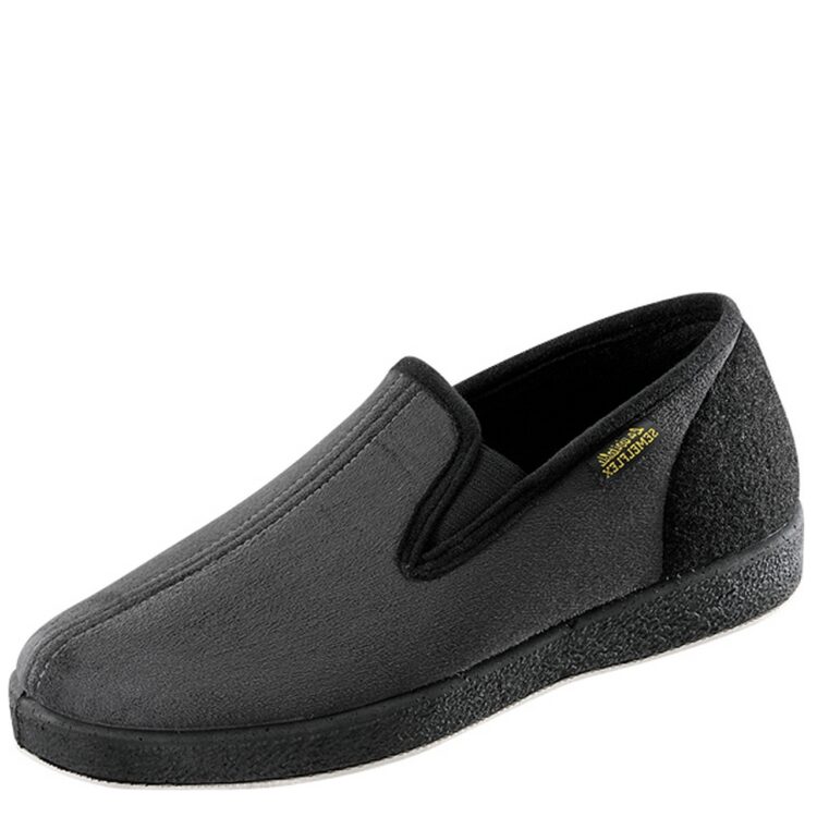 Pantoufles pour homme de la marque Semelflex Risoul 2 Anthracite. Disponible chez Chauss'Family magasin de chaussures à Issoire.