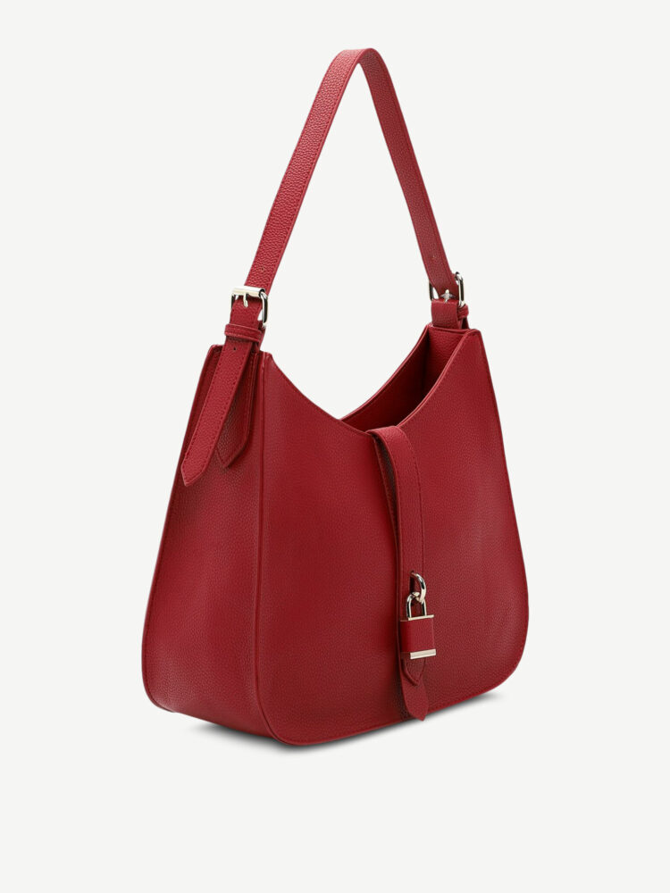 Sac rouge pour femme de la marque Tamaris. Référence Jasmina 31752-600 Red. Disponible chez Chauss'Family magasin de chaussures et sacs à Issoire.