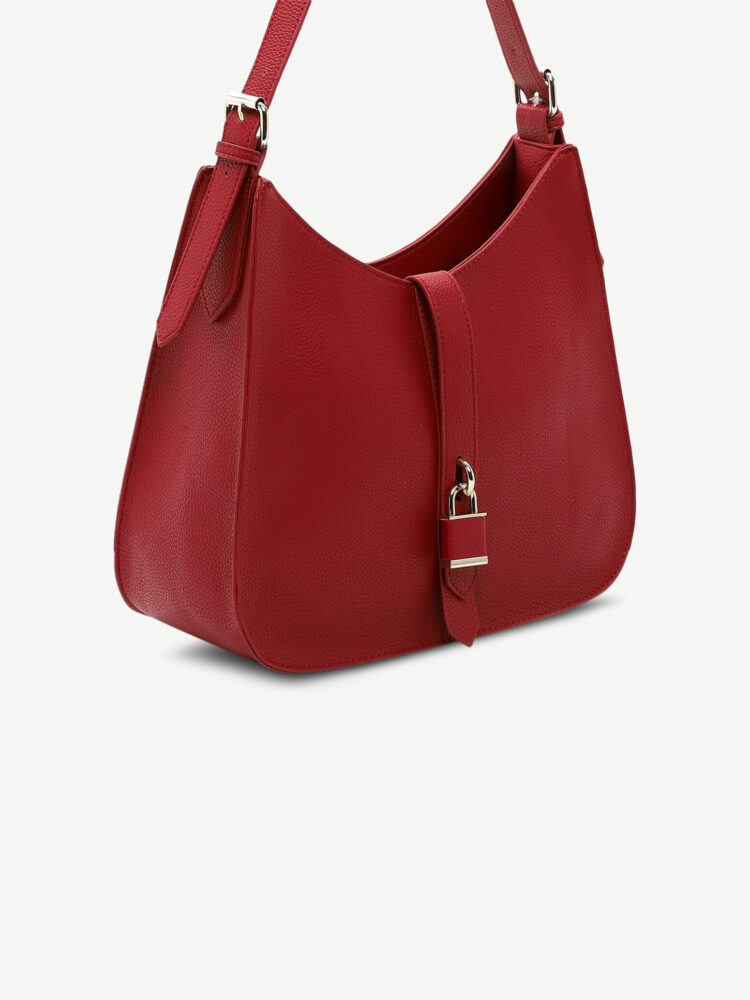 Sac rouge pour femme de la marque Tamaris. Référence Jasmina 31752-600 Red. Disponible chez Chauss'Family magasin de chaussures et sacs à Issoire.