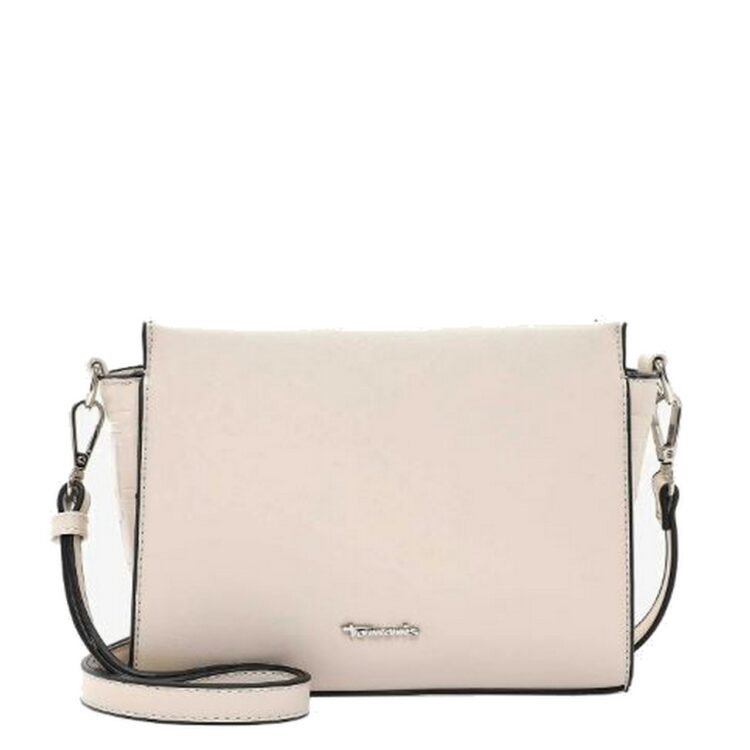 Sac bandoulière pour femme de la marque Tamaris. Référence Juliane 31900-400 beige. Disponible chez Chauss'Family magasin de chaussures et sacs à Issoire.