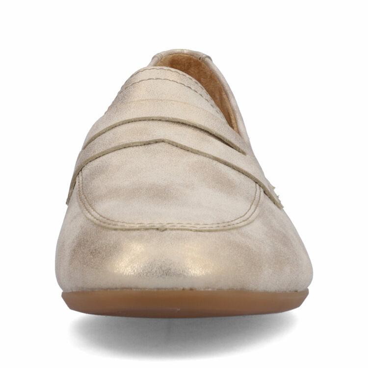 Mocassins vernis pour femme de la marque Remonte. Référence D0K02-60 Muschel. Disponible chez Chauss'Family magasin de chaussures à Issoire.