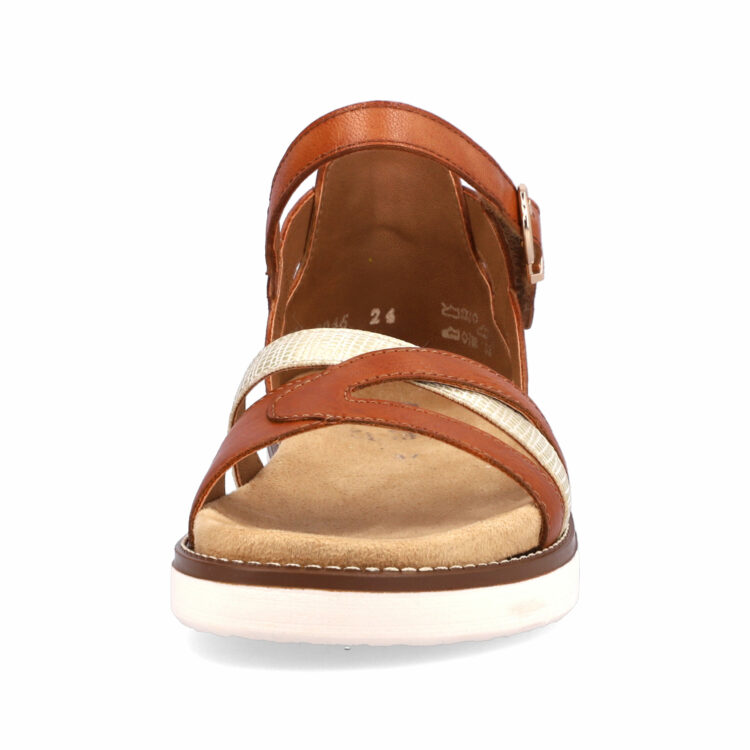Sandales marron pour femme de la marque Remonte. Référence : D2046-24 Cayenne. Disponible chez Chauss'Family Issoire