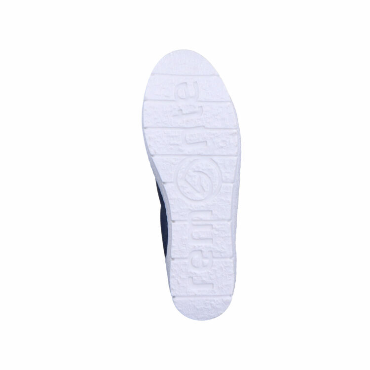 Baskets blanches pour femme marque Remonte. Référence D5827-14 Weiss. Disponible chez Chauss'Family magasin de chaussures à Issoire.