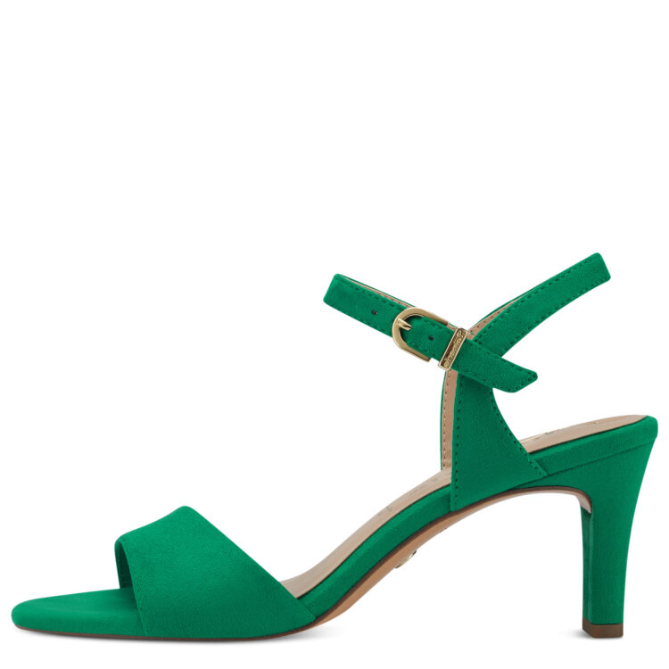 Sandales habillées pour femme de la marque Tamaris. Référence : 28028-20 700 Green. Disponible chez Chauss'Family magasin de chaussures à Issoire.