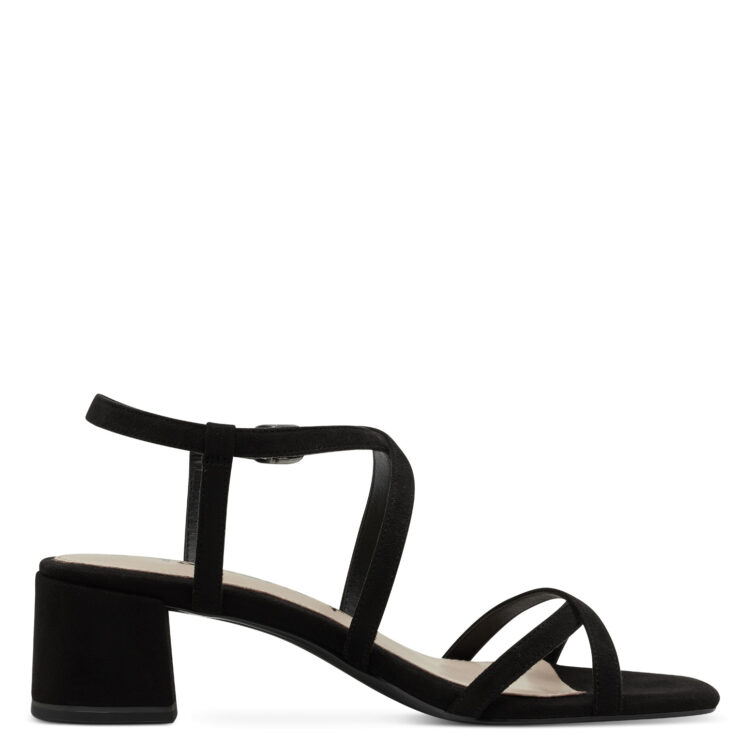 Sandales habillées pour femme de la marque Tamaris. Référence : 28204-20 001 Black. Disponible chez Chauss'Family magasin de chaussures à Issoire.