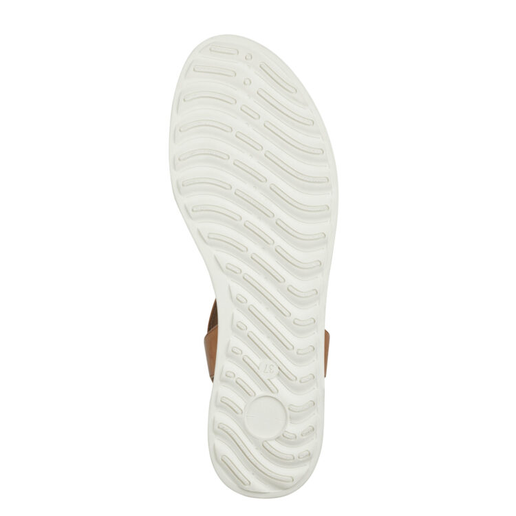 Sandales marron pour femme de la marque Tamaris. Référence : 28216-20 440 Nut. Disponible chez Chauss'Family magasin de chaussures à Issoire.