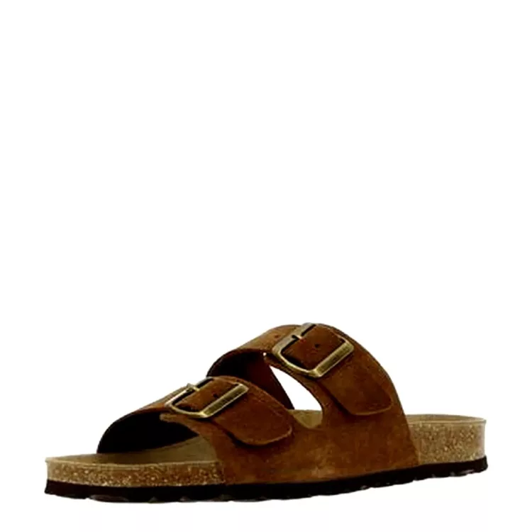 La maison de l'espadrille Mules marron