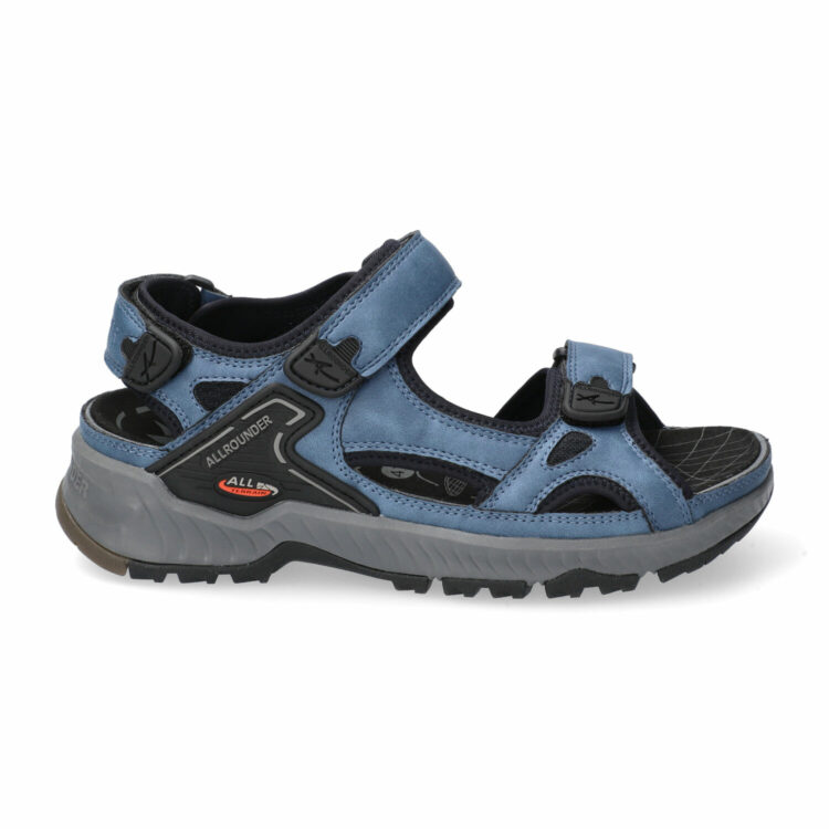 Sandales de marche pour homme Allrounder. Honduras Lycra Blue. Disponible chez Chauss'Family magasin de chaussures à Issoire.