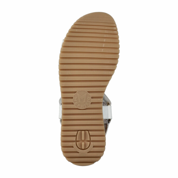 Sandales réglables pour femme marque Mephisto. Jeanie White. Disponible chez Chauss'Family magasin de chaussures à Issoire.