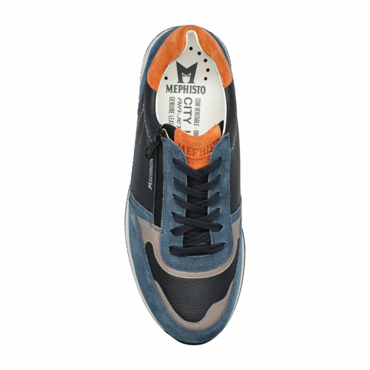 Baskets de la marque Mephisto. Référence Gilford Mulberry. Disponible chez Chauss'Family magasin de chaussures à Issoire.