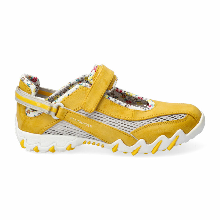 Chaussures de marche Niro pour femme marque Allrounder. Référence : Niro Lemon. Disponible chez Chauss'Family magasin de chaussures à Issoire.