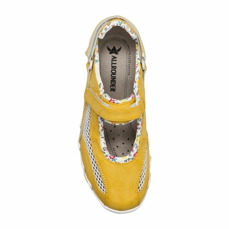 Chaussures de marche Niro pour femme marque Allrounder. Référence : Niro Lemon. Disponible chez Chauss'Family magasin de chaussures à Issoire.