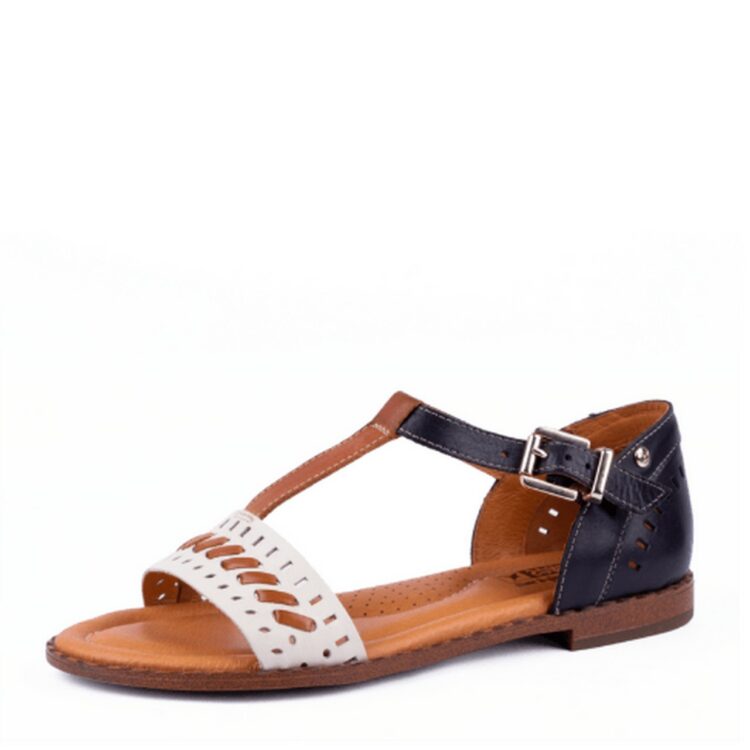 Sandales noires pour femme de la marque Pikolinos. Référence : Algar W0X-0788C1 Black. Disponible chez Chauss'Family chaussures à Issoire.