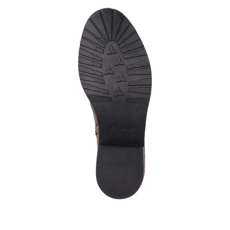 Bottines à lacets pour femme marque Remonte. Référence D1A70-22 Chestnut. Disponible chez Chauss'Family magasin de chaussures Issoire.