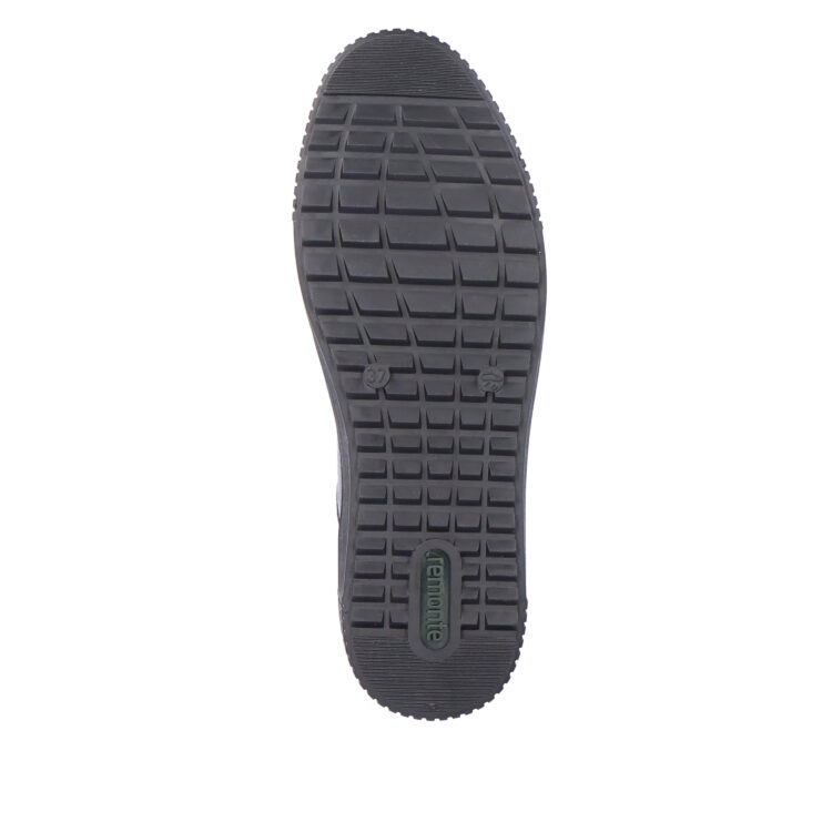 Baskets montantes noires pour femme marque Remonte. Référence R7997-01 Schwarz. Disponible chez Chauss'Family magasin de chaussures Issoire