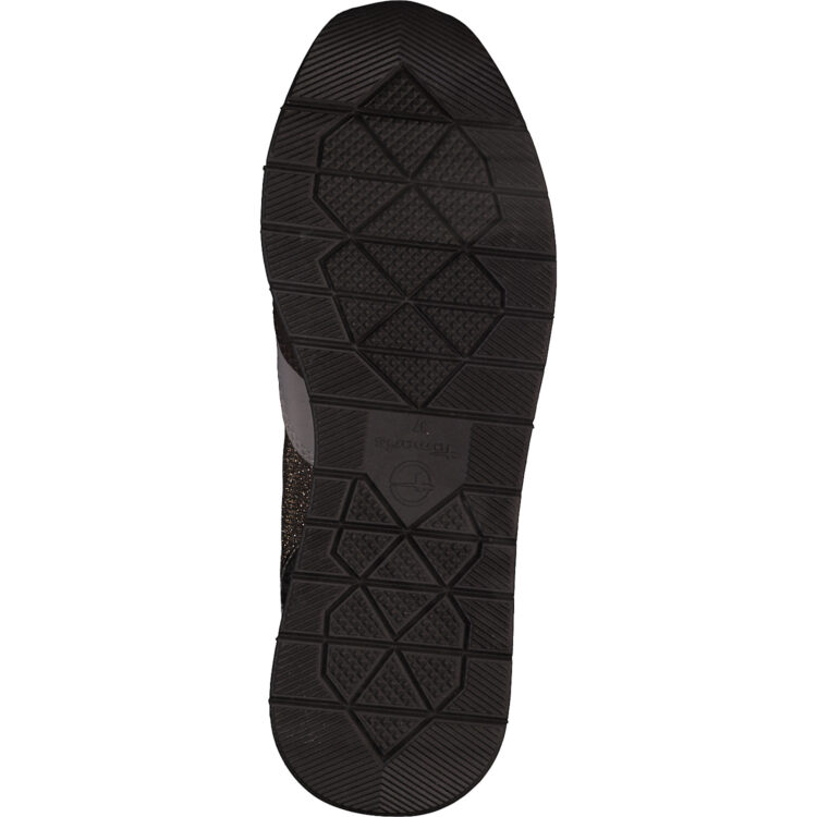 Baskets marron bronze pour femme marque Tamaris. Référence 23732-41 385 cafe comb. Disponible chez Chauss'Family magasin de chaussures à Issoire.