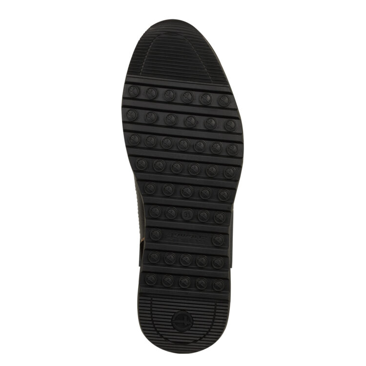 Baskets noires pour femme marque Tamaris. Référence 23784-41 098 Black Comb. Disponible chez Chauss'Family magasin de chaussures à Issoire.