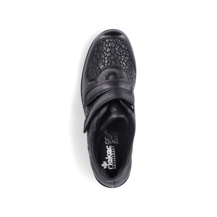 Chaussures à velcro pour femme marque Remonte. Référence L4868-00 Schwarz. Disponible chez Chauss'Family magasin de chaussures Issoire.