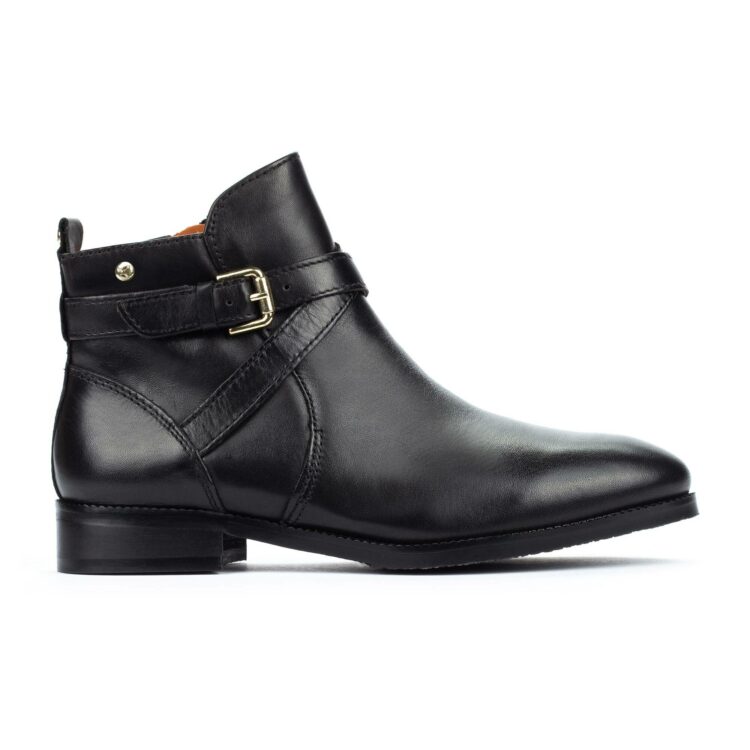 Bottines noires pour femme marque Pikolinos. Référence Royal W4D-8614 Black. Disponible chez Chauss'Family magasin de chaussures Issoire.