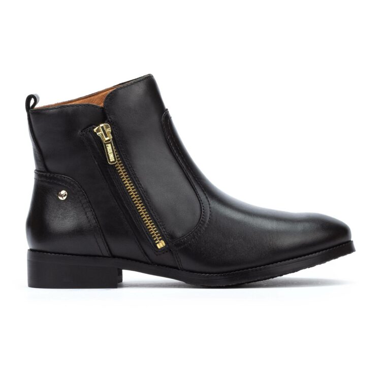 Bottines noires pour femme marque Pikolinos. Référence Royal W4D-8795 Black. Disponible chez Chauss'Family magasin de chaussures Issoire.