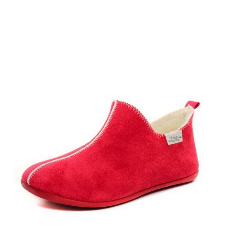 Bottillon pour femme de la marque La maison de l'espadrille référence 6030 rouge. Disponible chez Chauss'Family magasin chaussures Issoire.