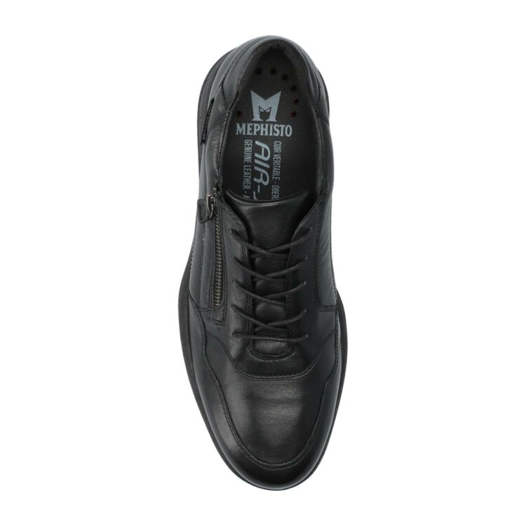 Baskets de la marque Mephisto. Référence Ilkar Black 61300. Disponible chez Chauss'Family magasin de chaussures à Issoire.