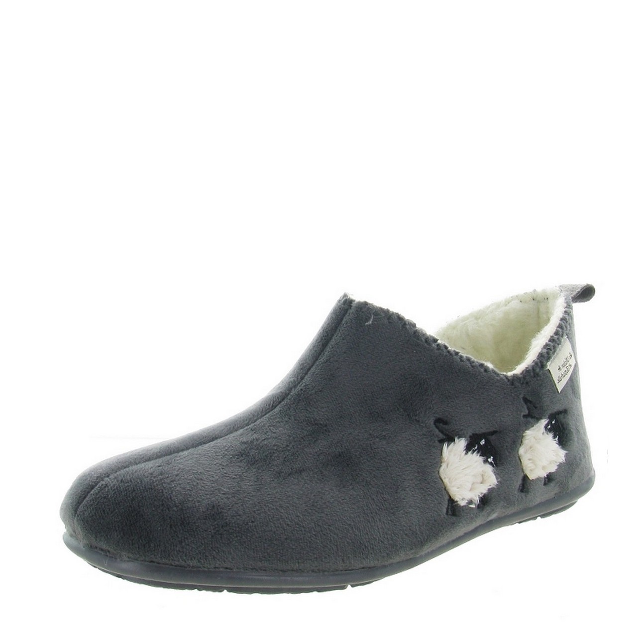 Bottillon pour femme de la marque La maison de l'espadrille référence 9024 Gris. Disponible chez Chauss'Family magasin chaussures Issoire.