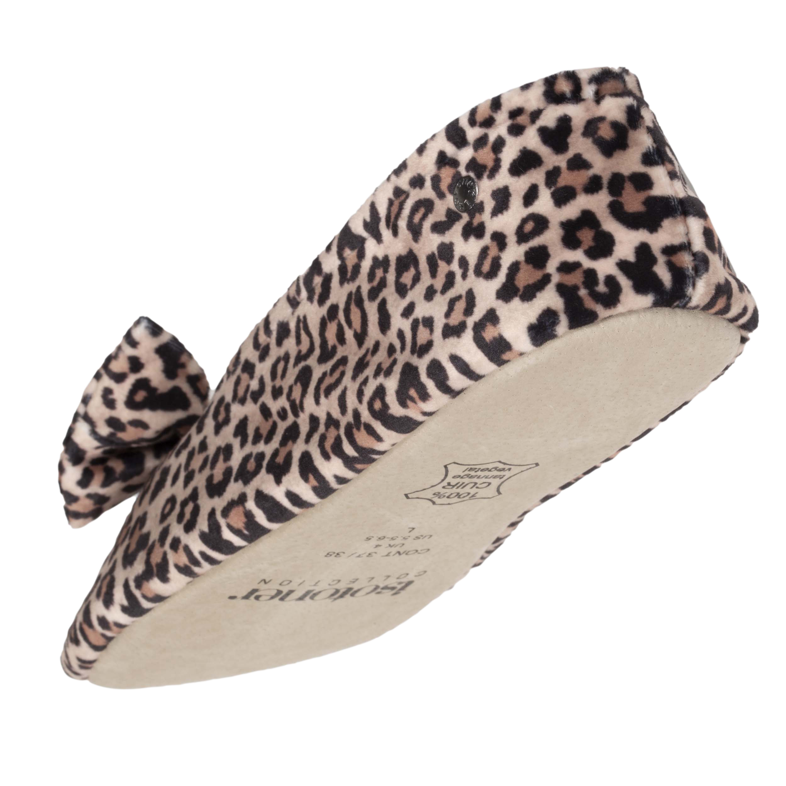 Chaussons Ballerines Enfant Isotoner - Mouton Rose, Semelle Antidérapante, Sherpa Doux - Lavables Machine 30° - Taille Enfant