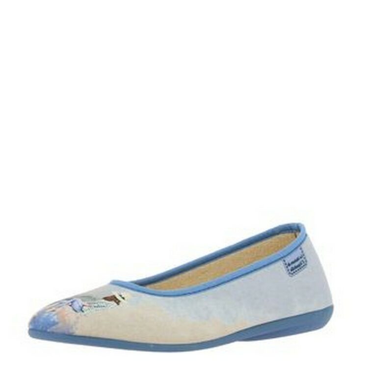 Ballerines pour femme de la marque La maison de l'espadrille, référence 2030 Azul. Disponible chez Chauss'Family magasin de chaussures à Issoire.