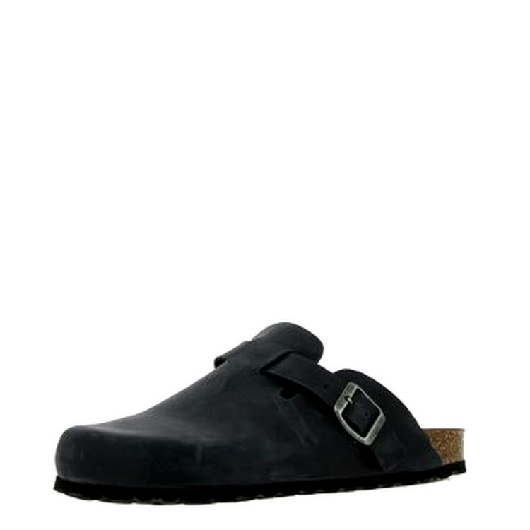 Mules sabot de la marque La maison de l'espadrille pour homme . Référence : 3569 Noir. Disponible chez Chauss'Family magasin de chaussures à Issoire.