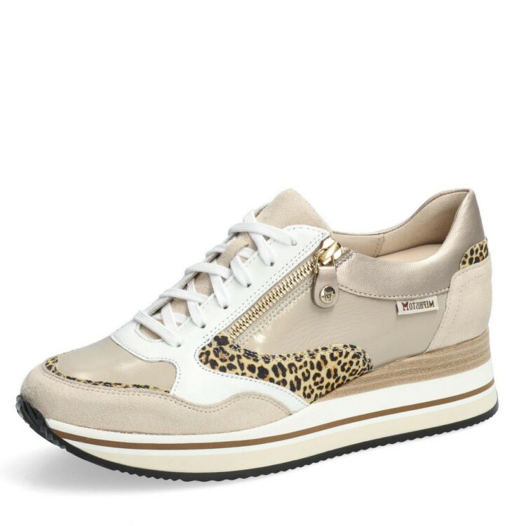 Baskets pour femme de la marque Mephisto. Référence Olimpia Light Sand 12212 25212. Disponible chez Chauss'Family magasin de chaussures à Issoire.